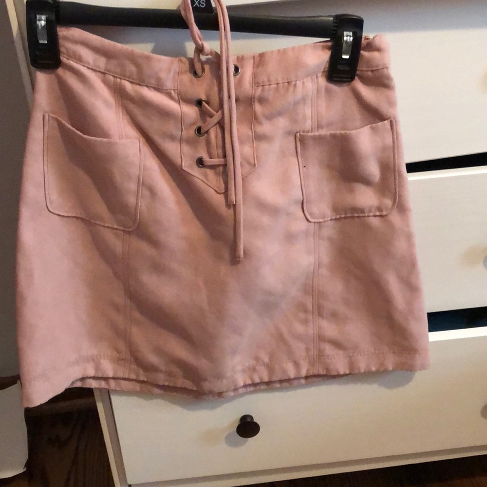 Pink skirt